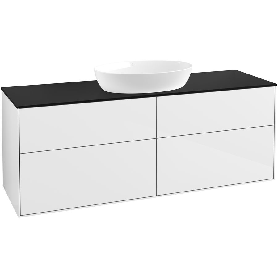 Wastafelonderkast Finion 1600x603x501mm G.White.L GA9200GF