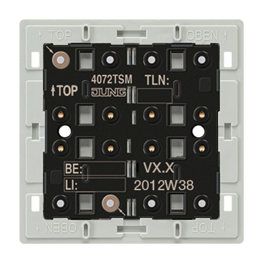Tastermodule standaard 2-voudig KNX
