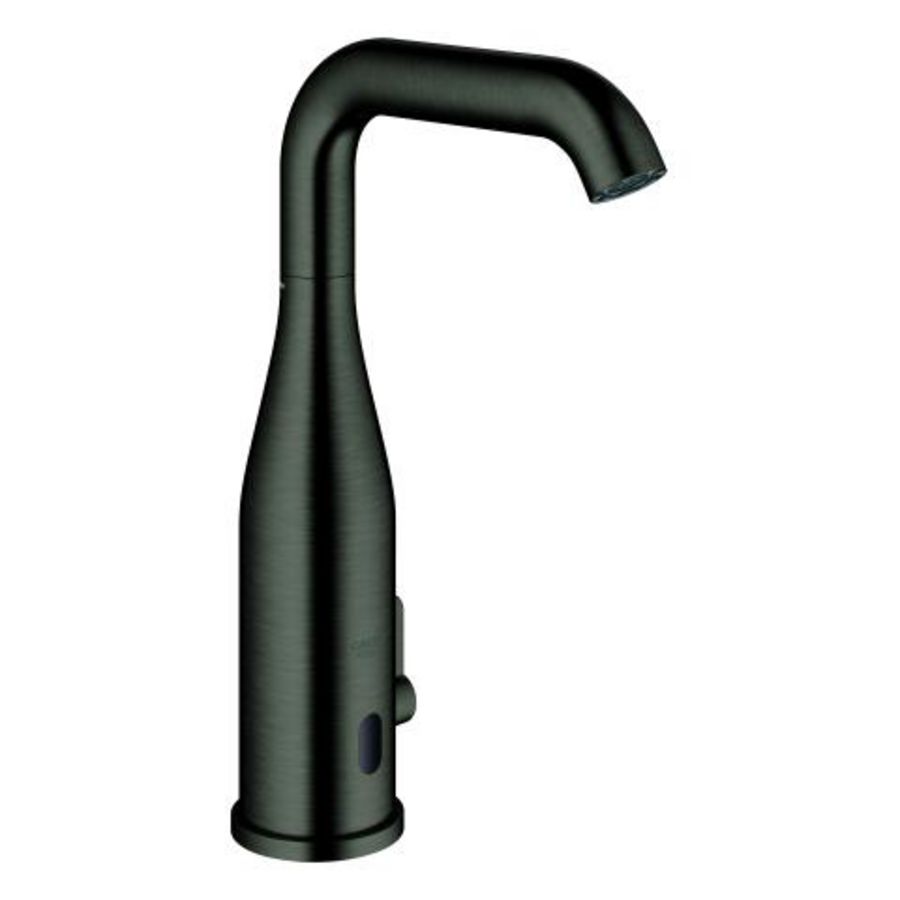 Essence e w.kraan menging batterij hard graphite geborsteld (mat donker grijs)