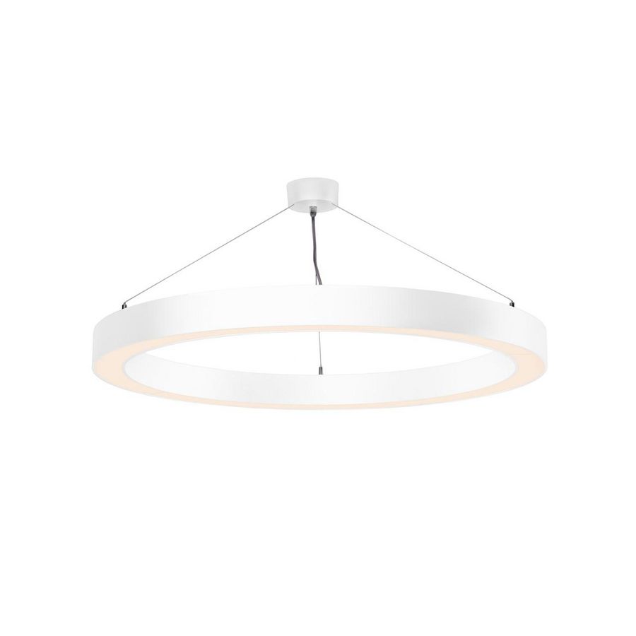 Plafond-/wandarmatuur NILO 800mm dir./indir. 3K DALI nood wit