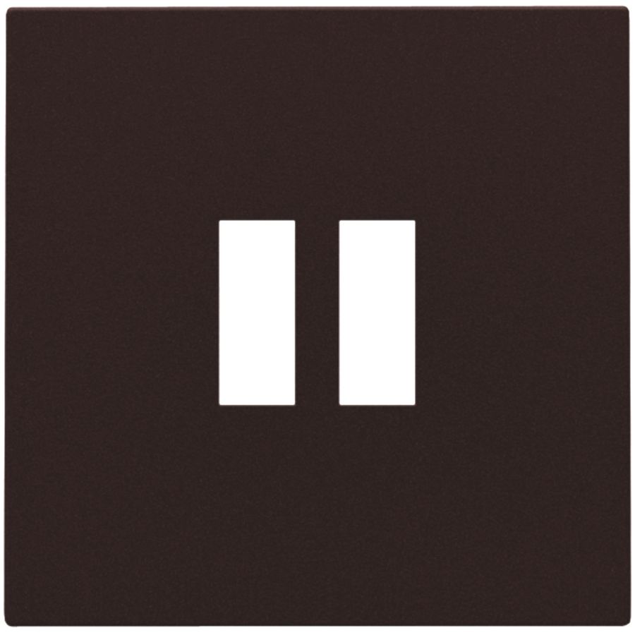 Afwerkingsset dubbele USB-A-lader dark brown