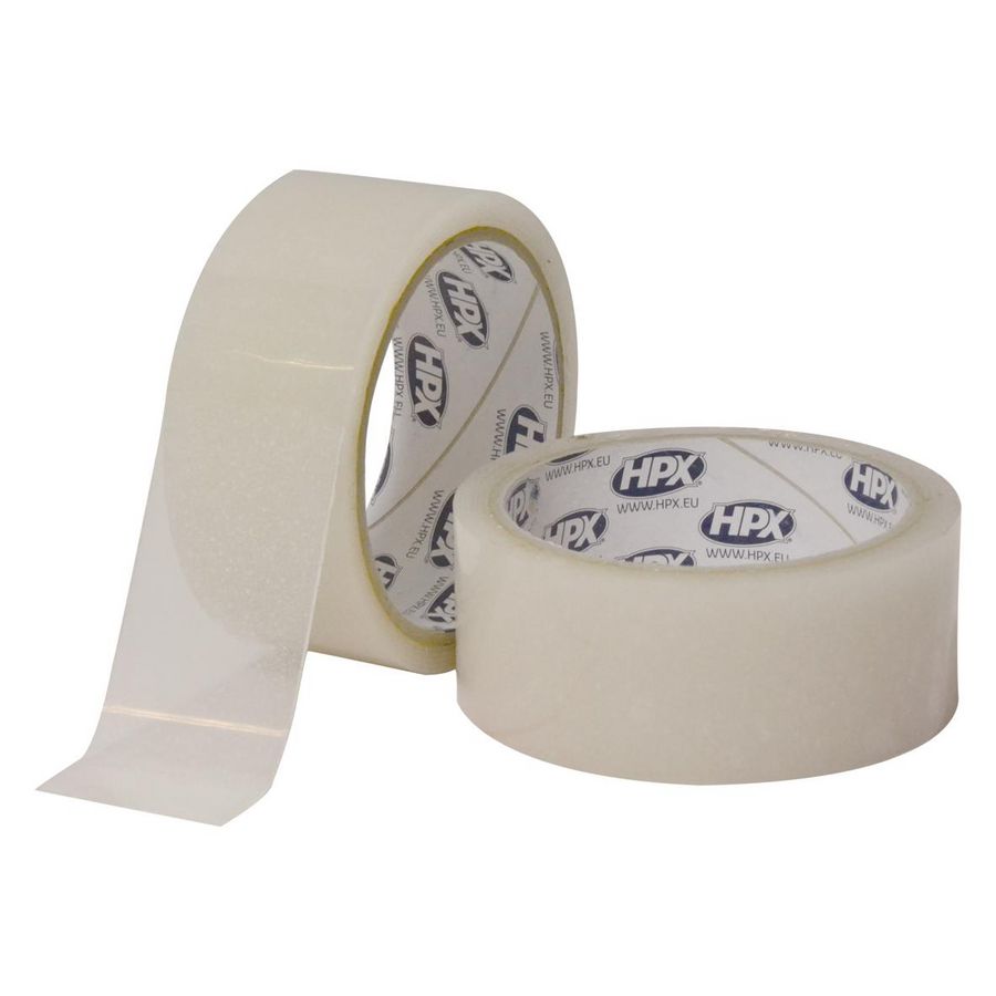 Zelfklevende tape HPX powersealingtape 38mmx1,5m Trans.