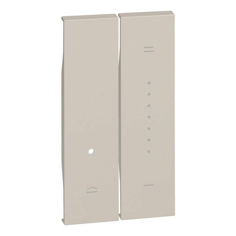 Toets dimmer zand 2 modulen LivingNow