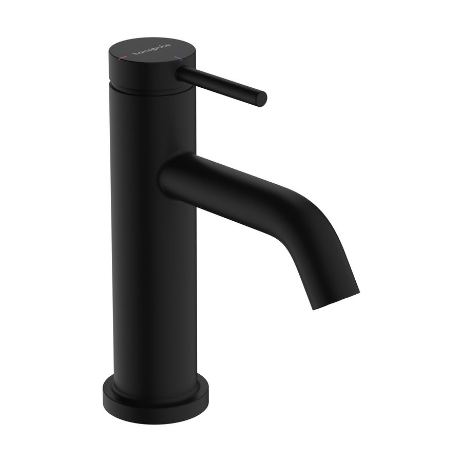 Tecturis S 1-hendel wastafelkraan 80 CoolStart mat zwart