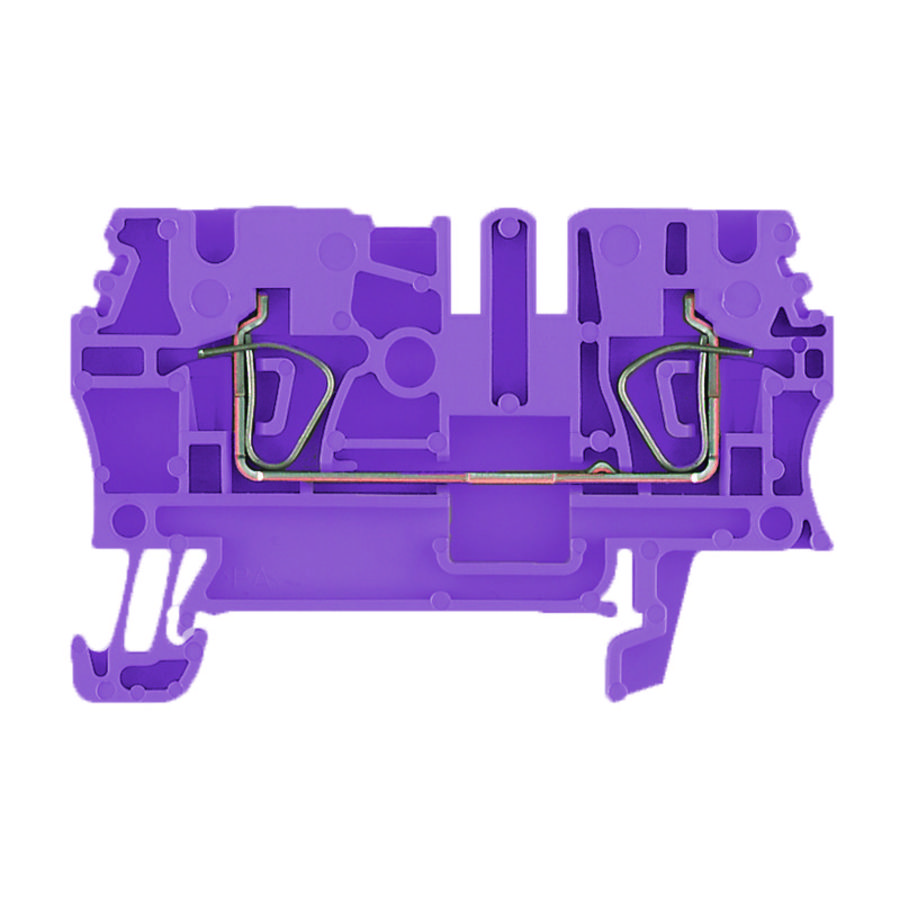 Doorvoerklem violet 2.5mm² VVE=100
