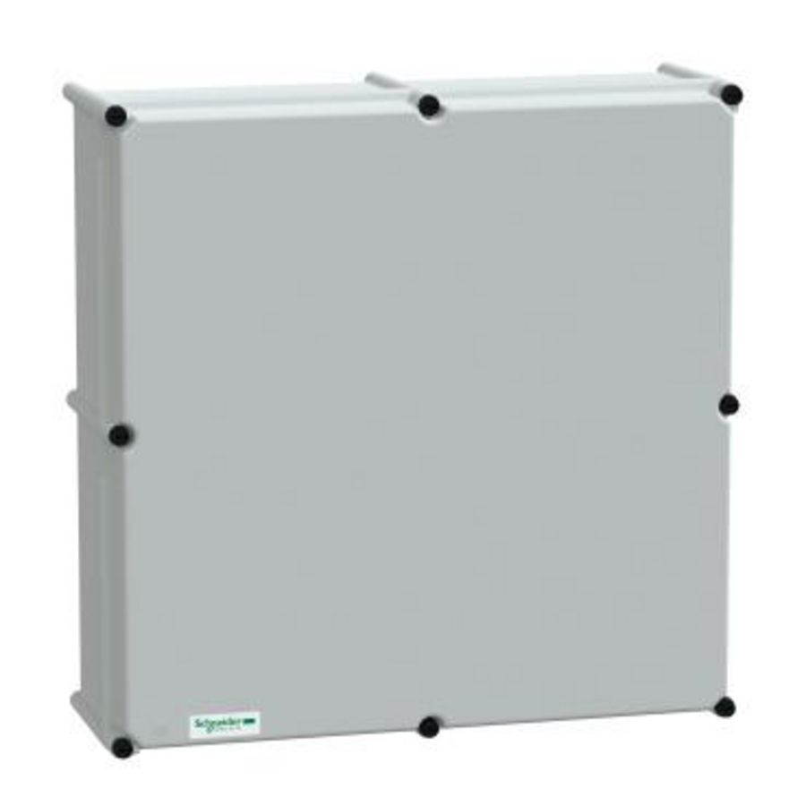 Kast poly. onderbak PC kap IP66 540x540x180mm Thalassa PLS