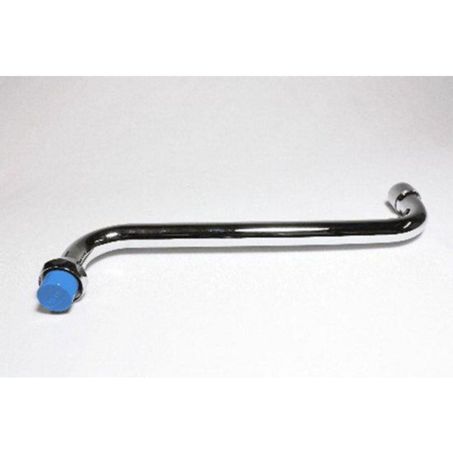 Onderuitloop 3/4 sprong 250mm chroom