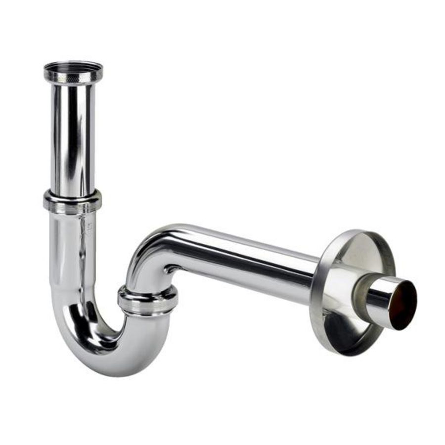 Buissifon 1.1/4" chroom