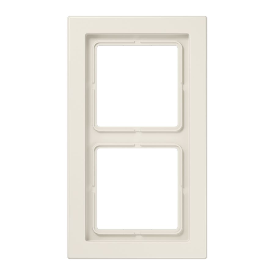 Afdekraam wit 2-voudig LS-design