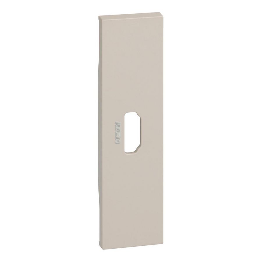Sierplaat HDMI connector zand LivingNow