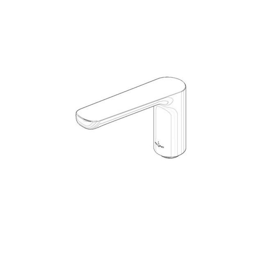 Uitloop 230x170x52mm Mat Wit