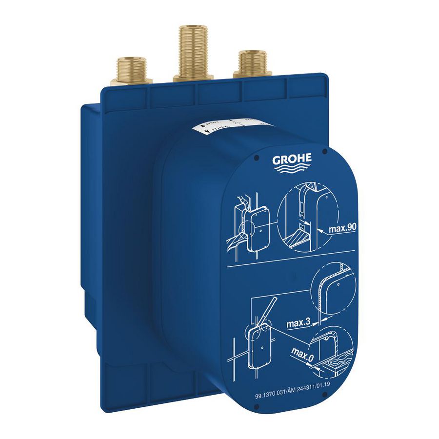 Eurosmart cosmopolitan e inbouwbox thermostatisch 6v