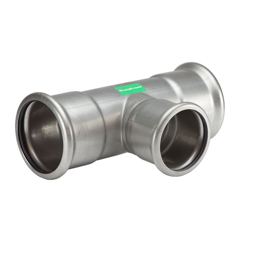 T-koppeling verlopend SudoPress RVS 316L FFF 108x88,9x108mm SP6130RVM VVE=2