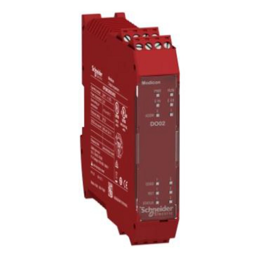 Expansiemodule 2 discrete uitgangsparen Schroefk Safety