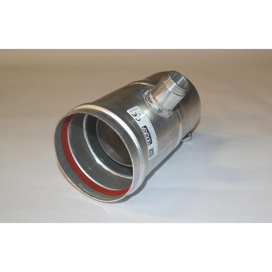 Condensafvoer vert./horizontaal 100