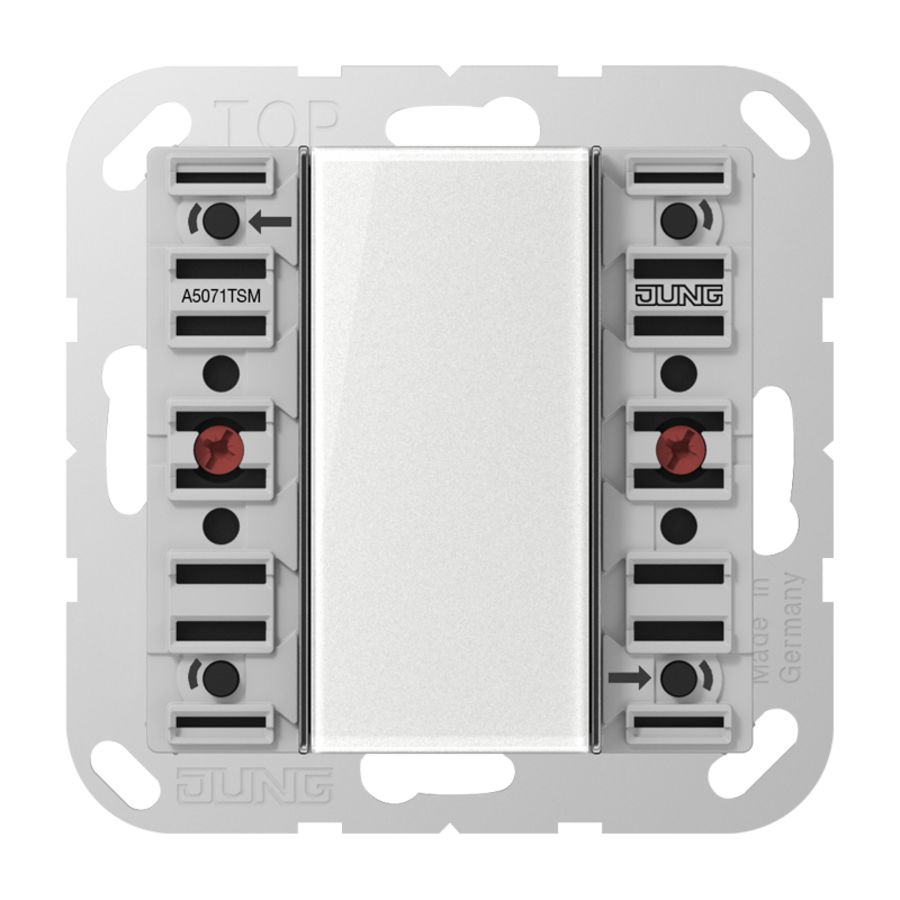 Tastermodule standaard 1-voudig A(S)500 KNX