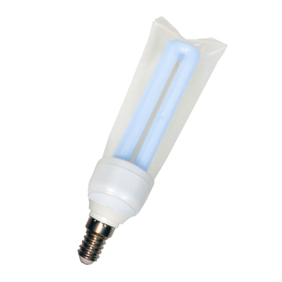 CFL E14 240V 13W UV-A Blacklight Insecten Coating