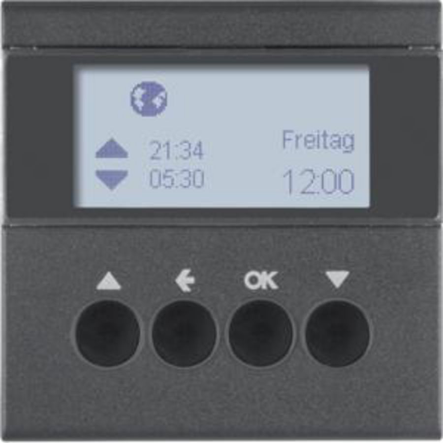 Jaloezie besturing schakelklok-opzetmod. berker S.1/B.3/B.7