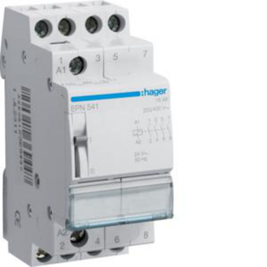 Impulsrelais 16A 4 maak 24V AC