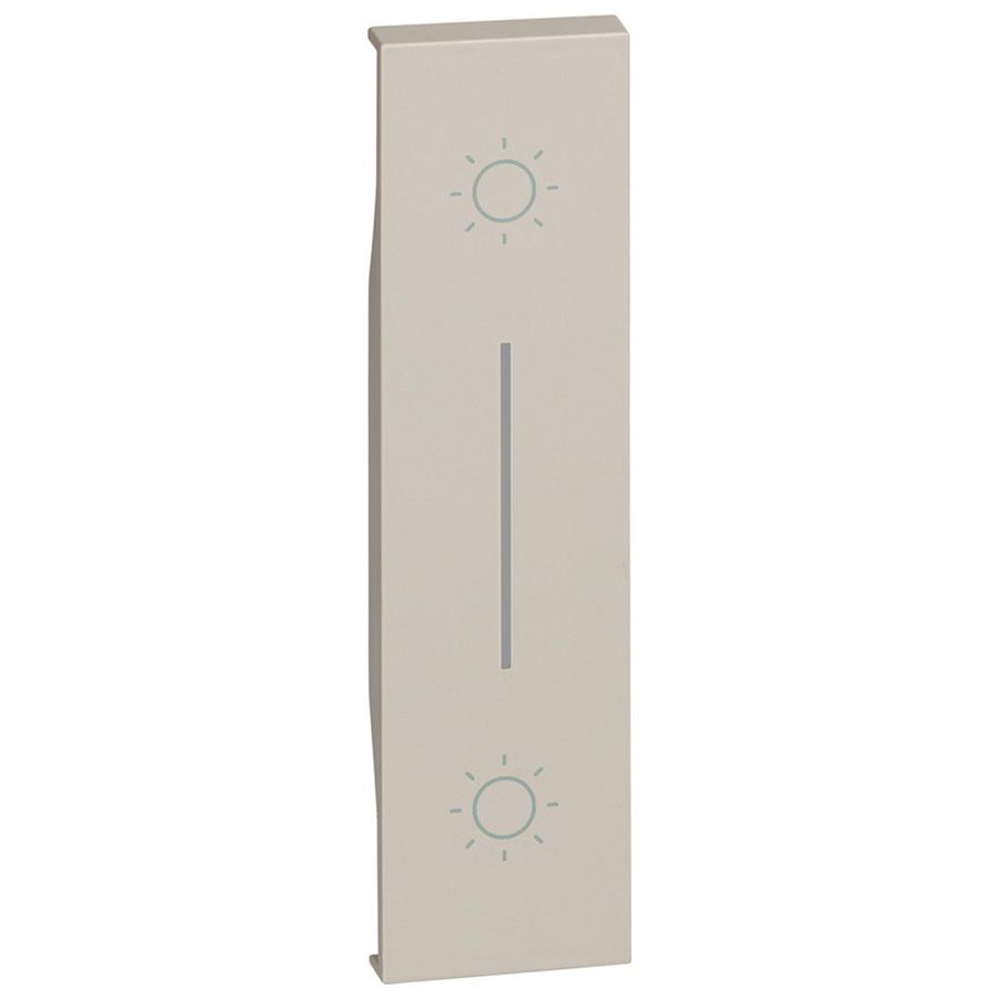 Toets 2 x drukknop zand 1 module LivingNow
