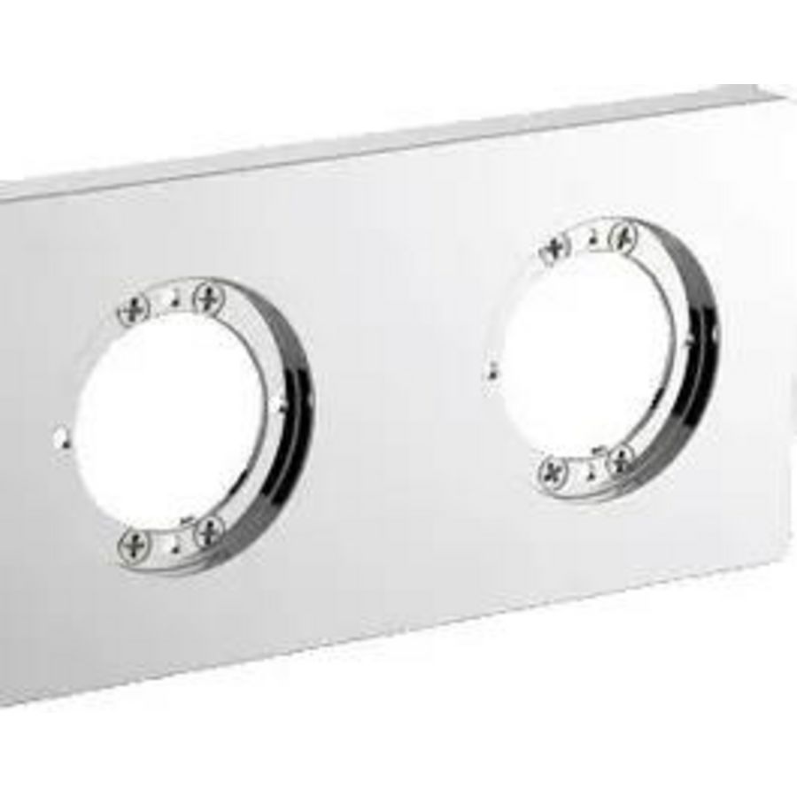 Rozet 2-gats 100x183mm A963725AA chroom