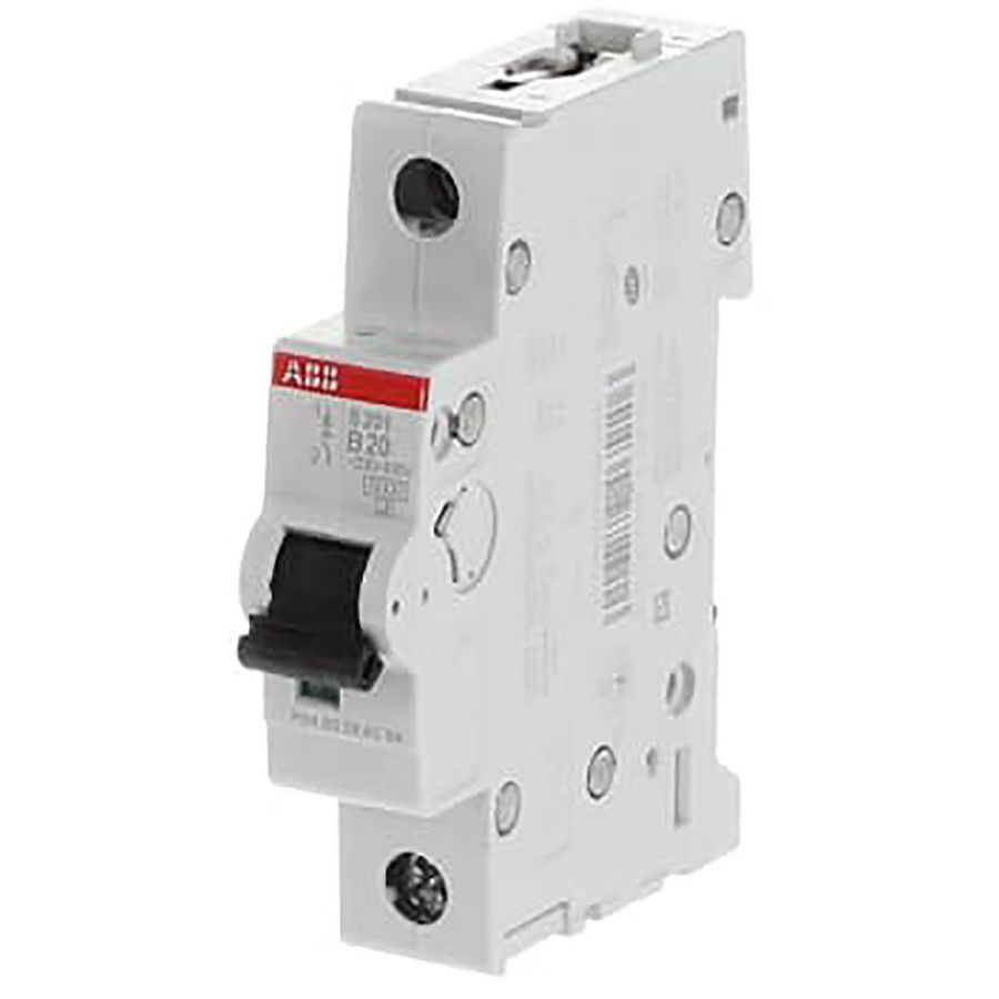 Installatieautomaat 6kA 1-polig B-karakteristiek 20A
