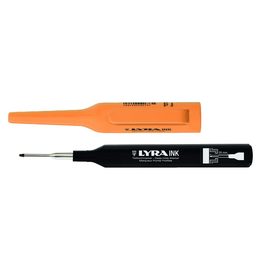 Merkstift INK diepgatmarker zwart