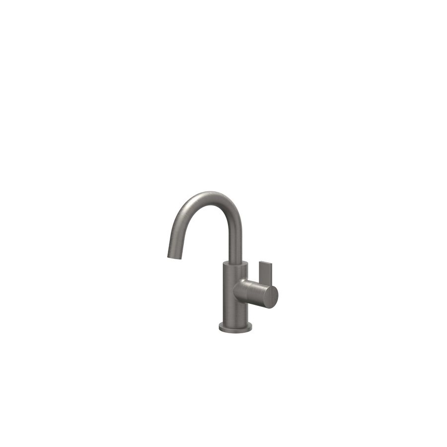 Fonteinkraan PACT staand draaibare uitloop geborsteld metal black PVD