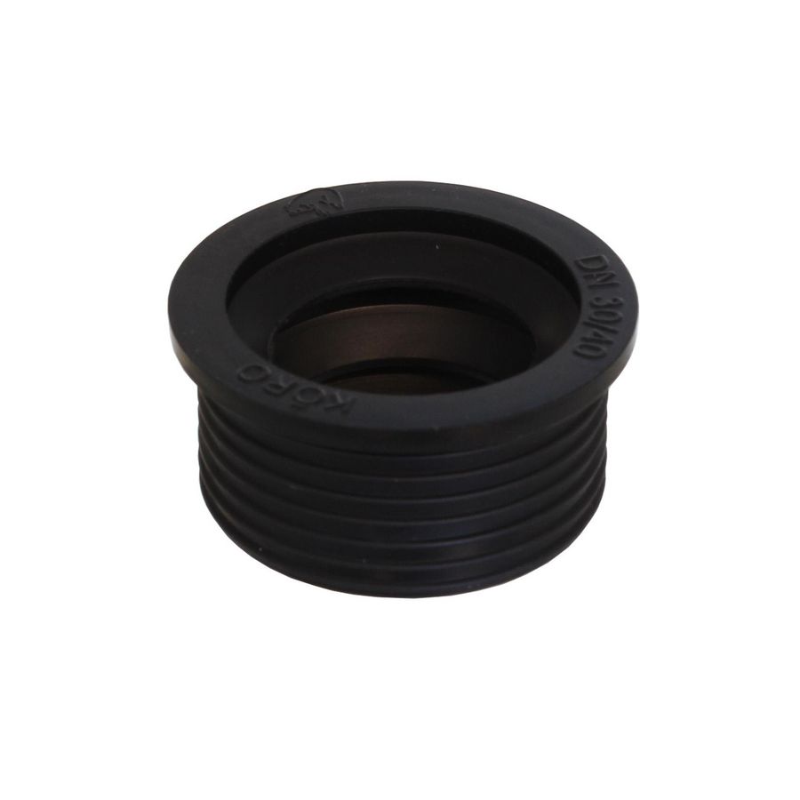 Verlooprubber pvc/metaal 50x32mm