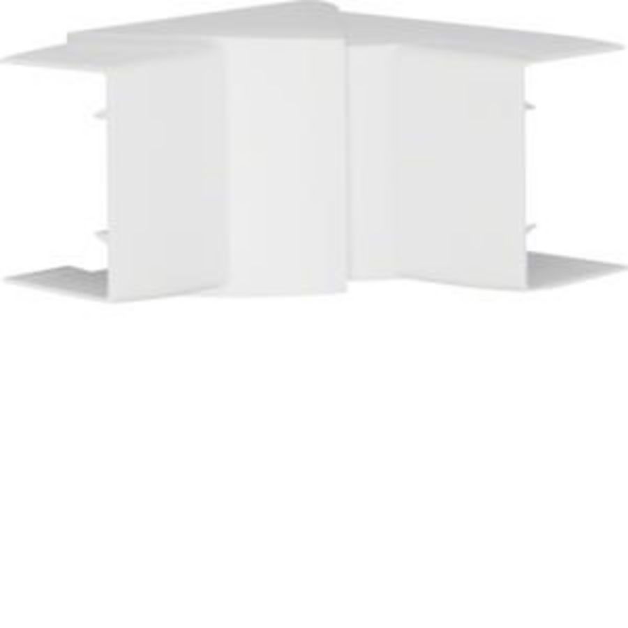 Binnenhoek voor goot 40x60mm LF verkeerswit