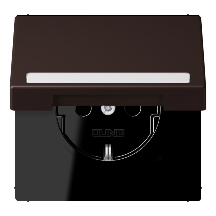 Wandcontactdoos R/A klapd tekstv. slagvast S+ LC4320J