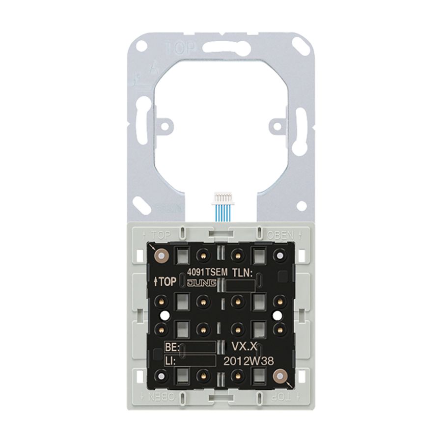 Tastafdekking uitbreidingsmod universeel 1-voudig KNX