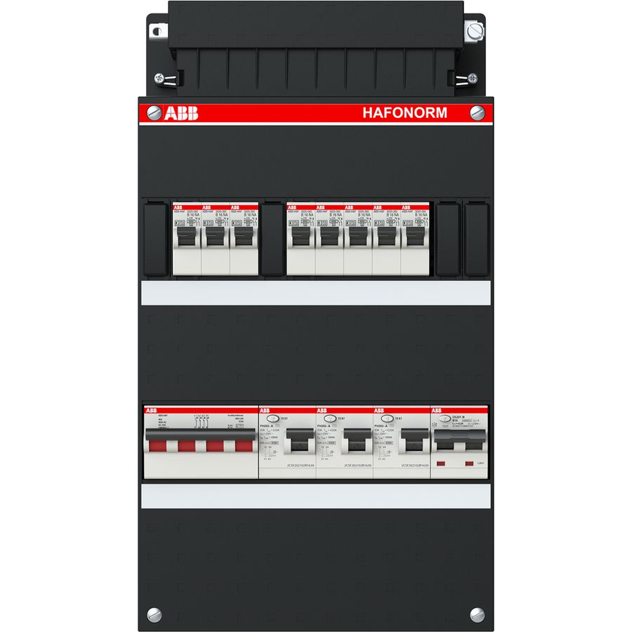 Groepenkast 3-fase 1 40A 4P ALS 63A 2P 30mA 1SPF006972F0031