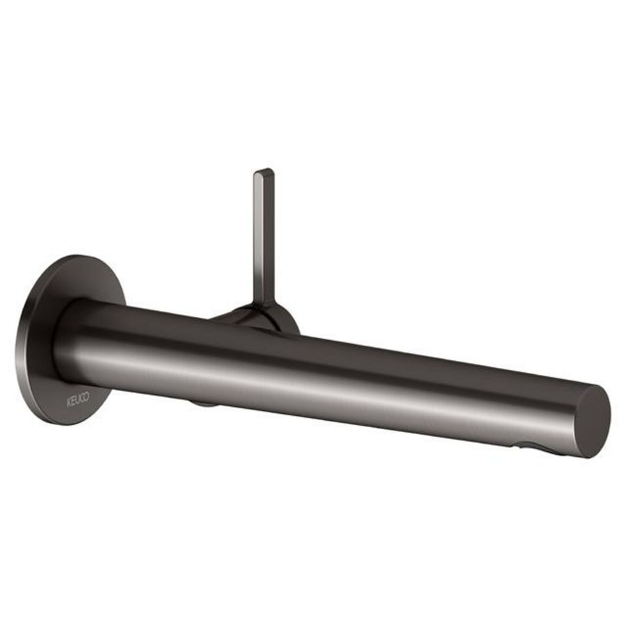 1-hendel wastafelmengkraan UP wandmontage 243mm titaanzwart geb