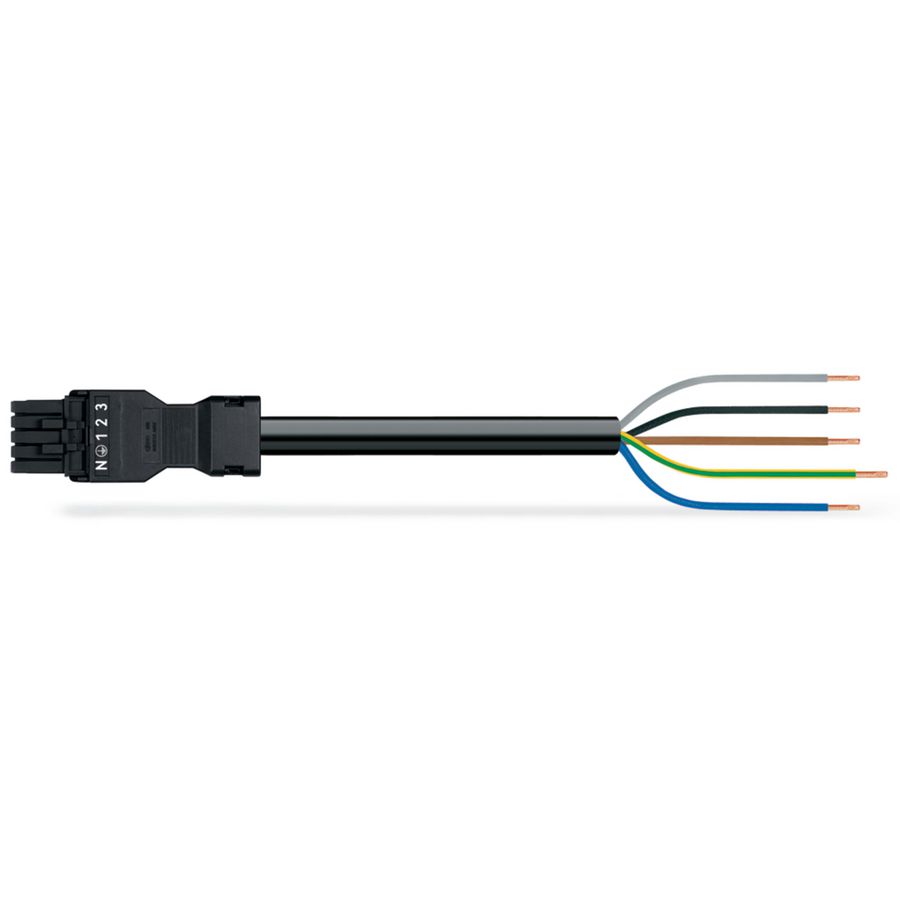 Geconf.aansluitkabel Eca Bus/open einde 891-8995/106-201