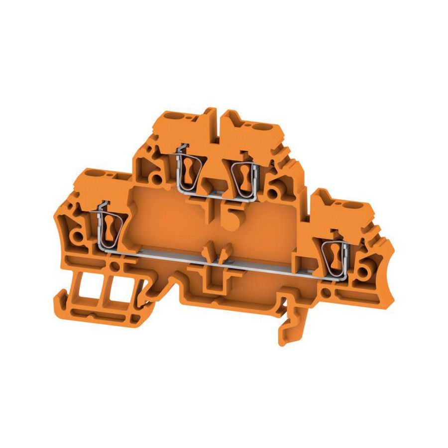 Doorvoerklem oranje 2.5mm2 1694140000 VVE=50