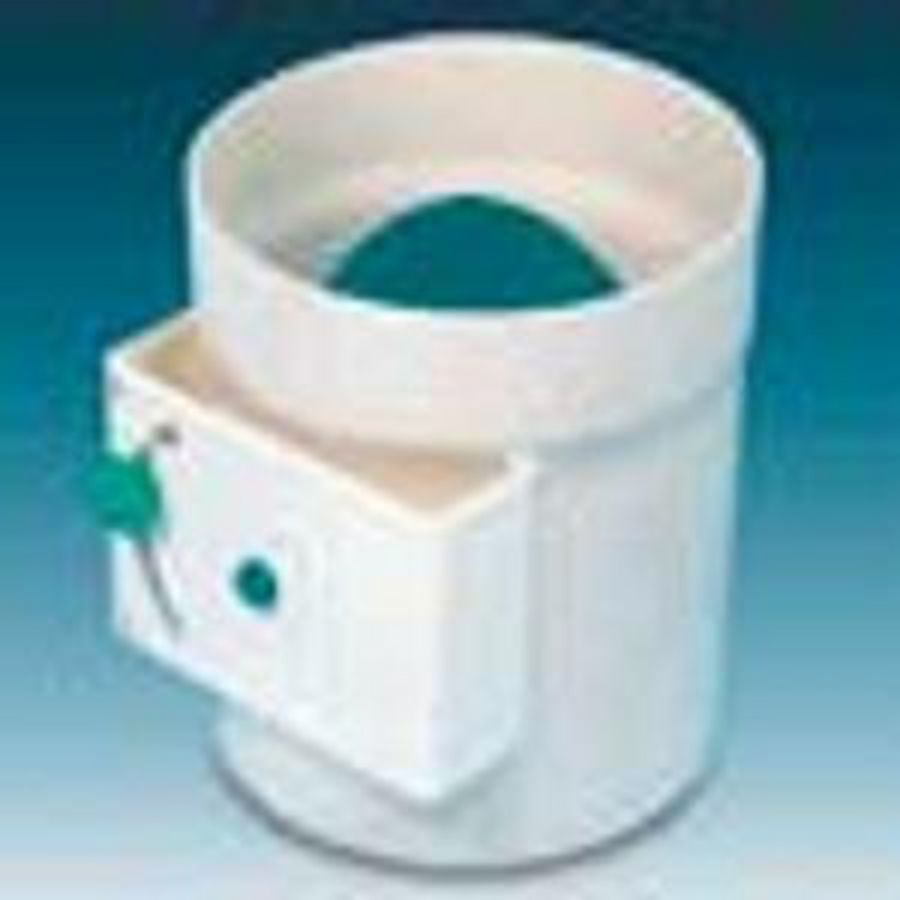 Handbediende kunststof regelklep CARP-125-N