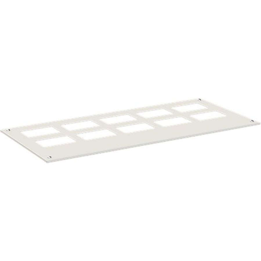 Dakplaat t.b.v 2x TZ kabelinvoerpl. BxD 1359x625mm