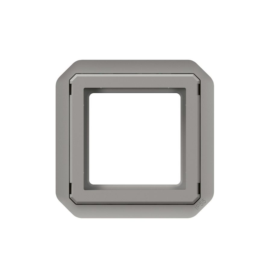 Adapter Mosaic 2 modulen zonder deksel mechanisme Plexo