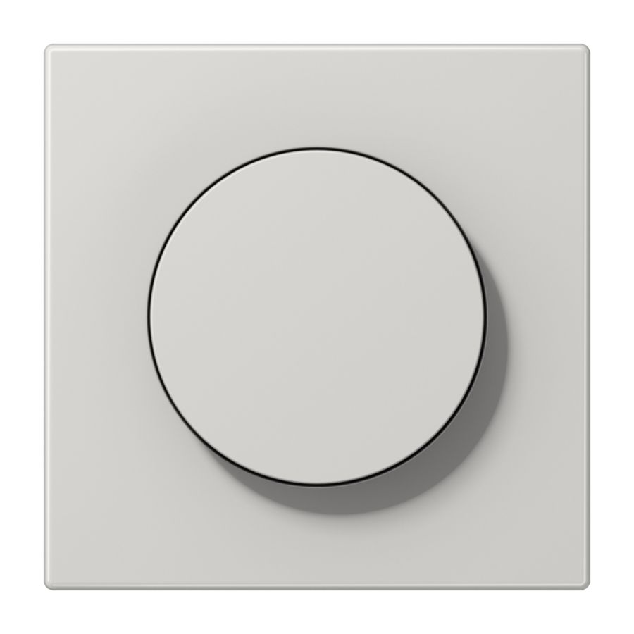 Afdekking draaidimmer LS range lichtgrijs
