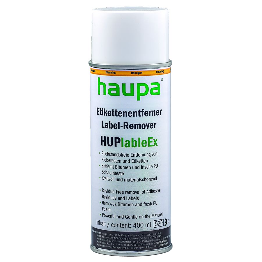 Etikettenverwijderaar HUPlabelEx aerosol 400ml