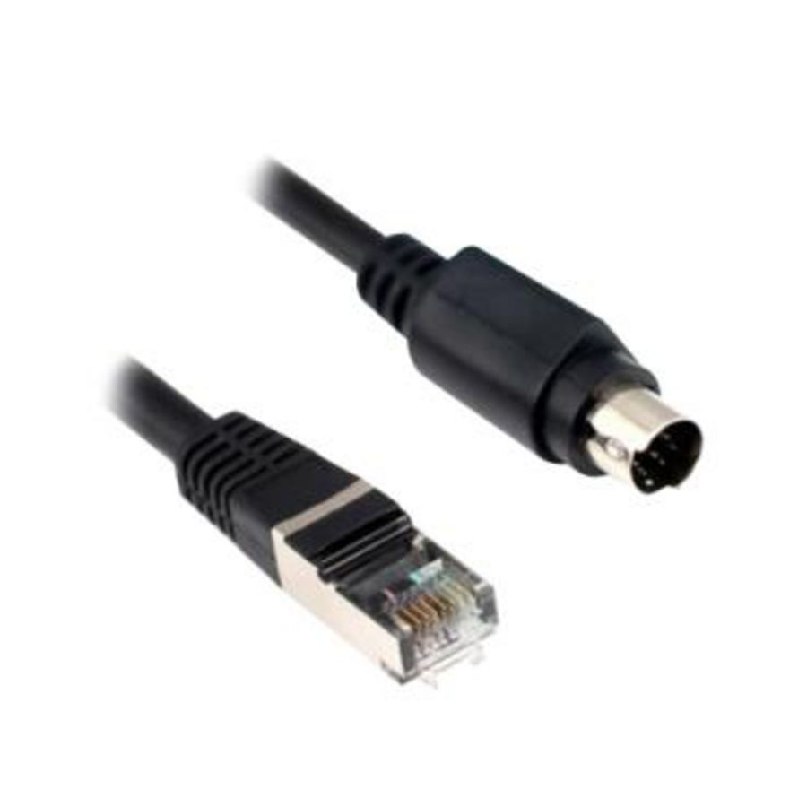 Uni-Telway/Modbus ser.link 2,5m 1xFemale mini DIN +M