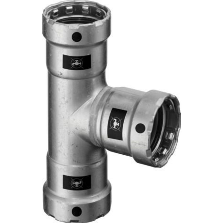 T-koppeling MEGAPRESS 3/8"x3/8"x3/8" 4218 VVE=5