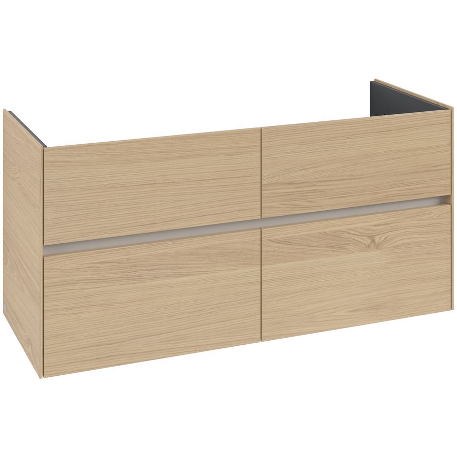 Wastafelonderkast Collaro 1261x610x480mm Nord.Oak C14700VJ