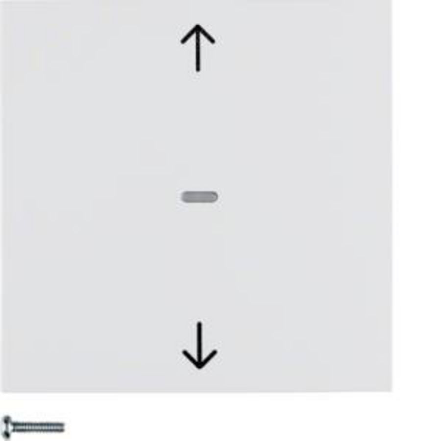 Knop-opzetmodule KNX-RF jaloeziebediening berker S.1/B.3/B.7 glans