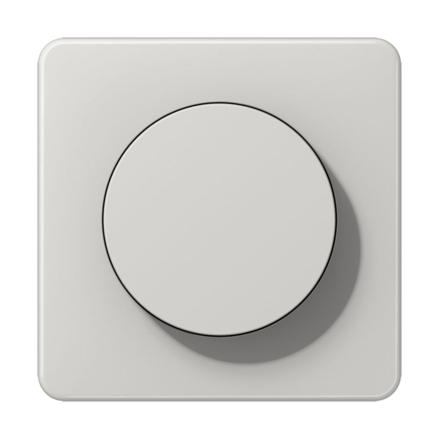 Afdekking draaidimmer CD range lichtgrijs