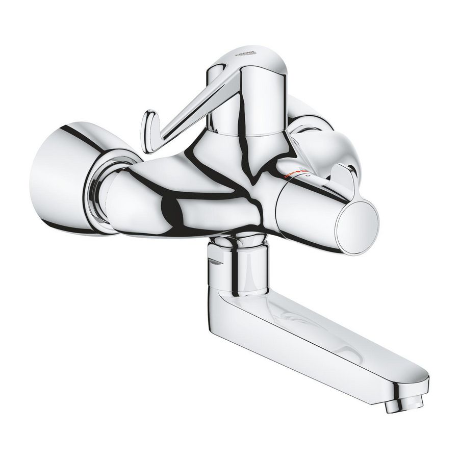 Grohtherm special wandthermaat 1/2 elleboogbediening