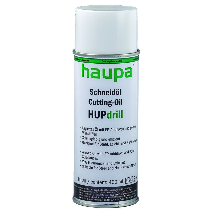 Snijdoliesppray Universal HUPdrill Aerosol 400 ml
