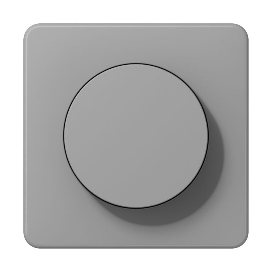 Draaiknop dimmer CD range grijs