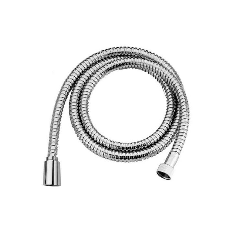 Doucheslang 150cm metaal m. conische moer chroom